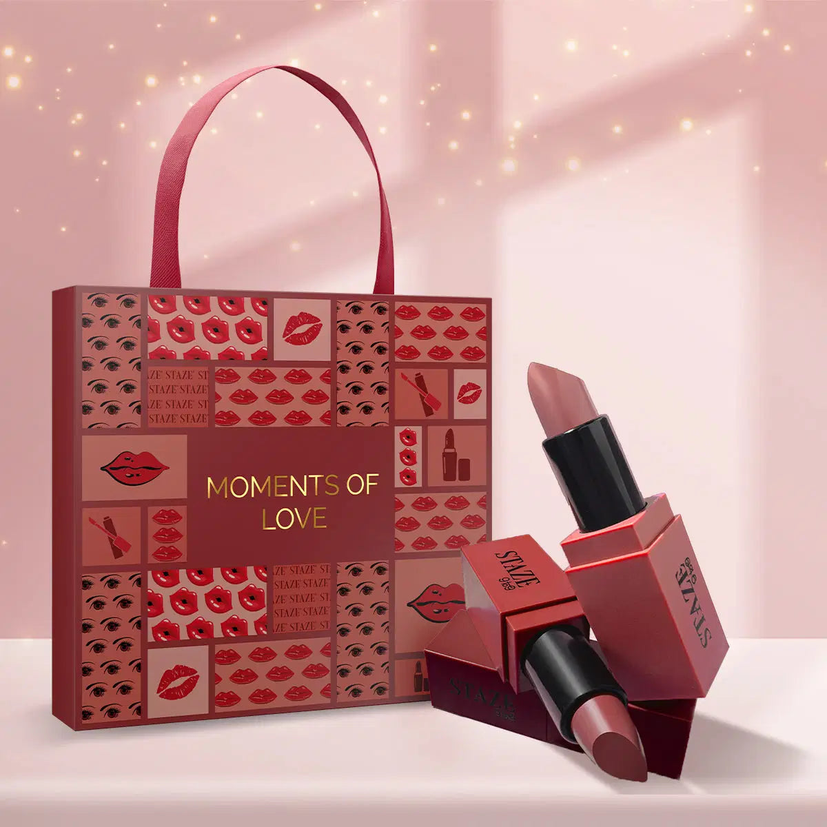 Staze Moments of Love - Creamy Matte Lipstick Gift Set