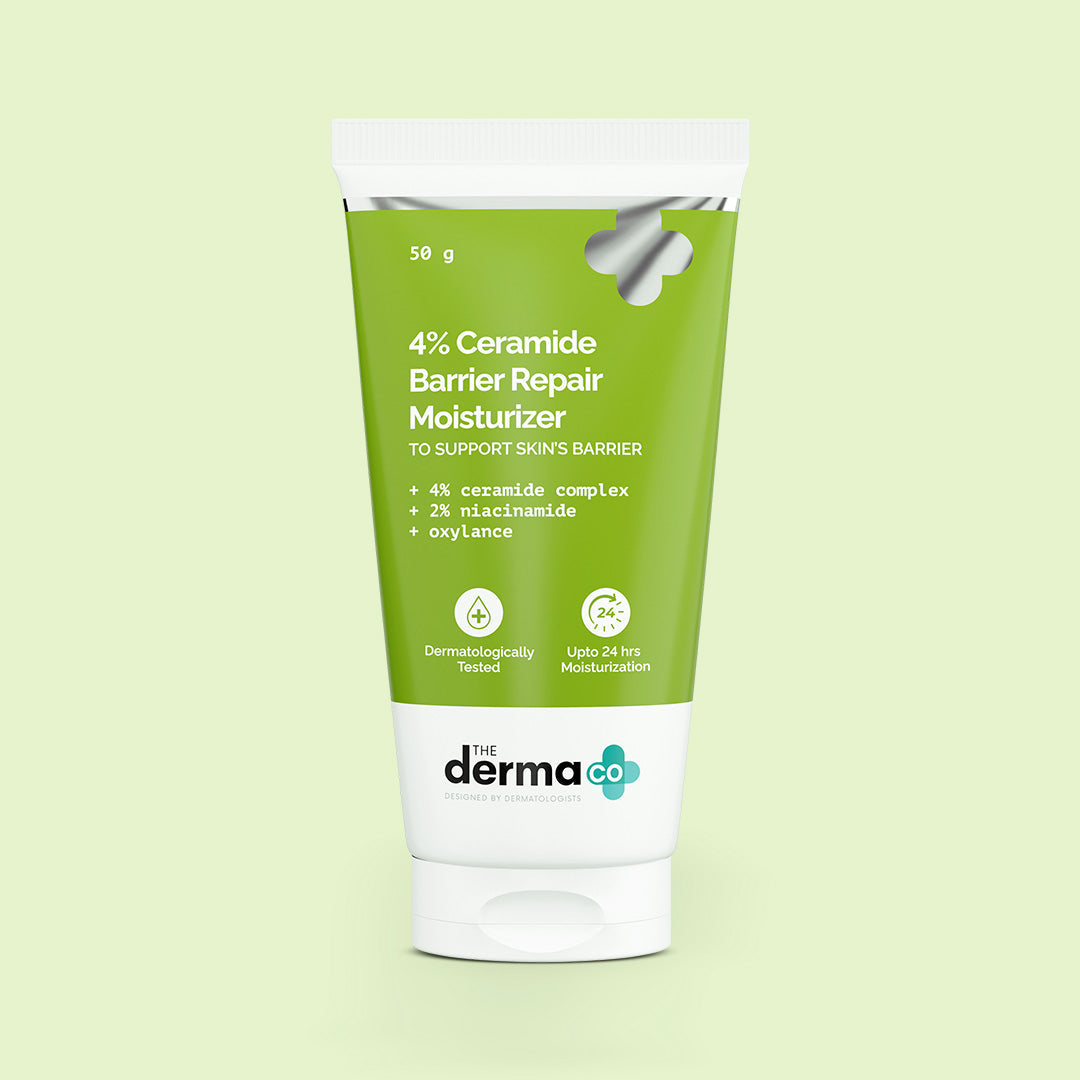 Derma Co 4% Ceramide Barrier Repair Moisturizer with Ceramide, Niacinamide, and Oxylance