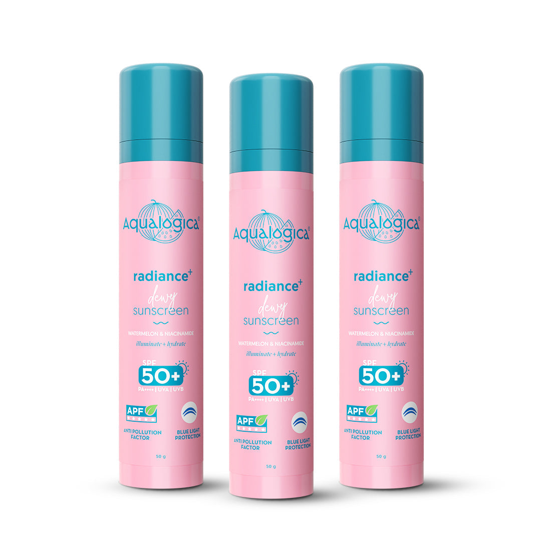 Aqualogica Radiance+ Dewy Sunscreen Spf 50 & Pa++++