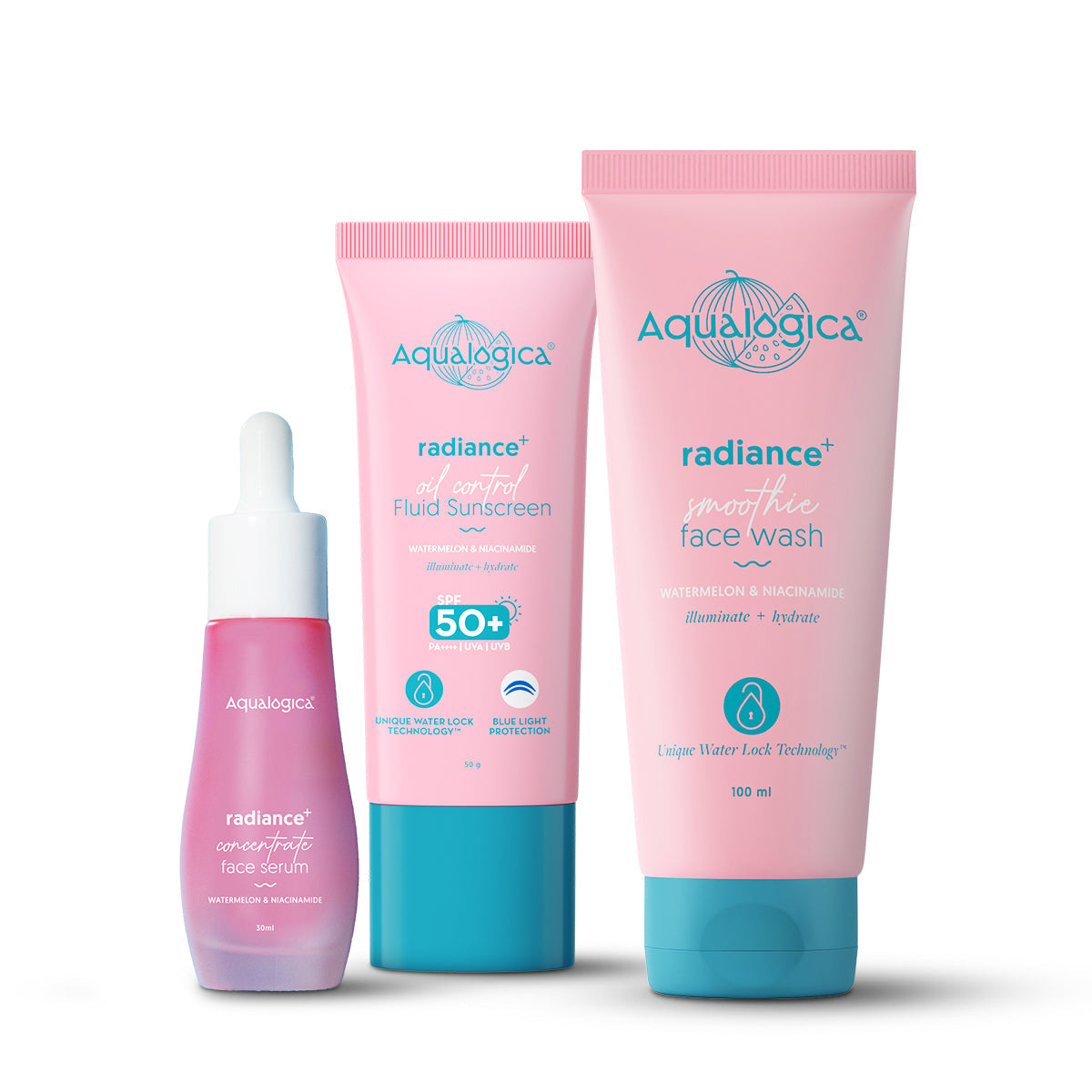 Aqualogica 3-Step Radiant Skin Trio