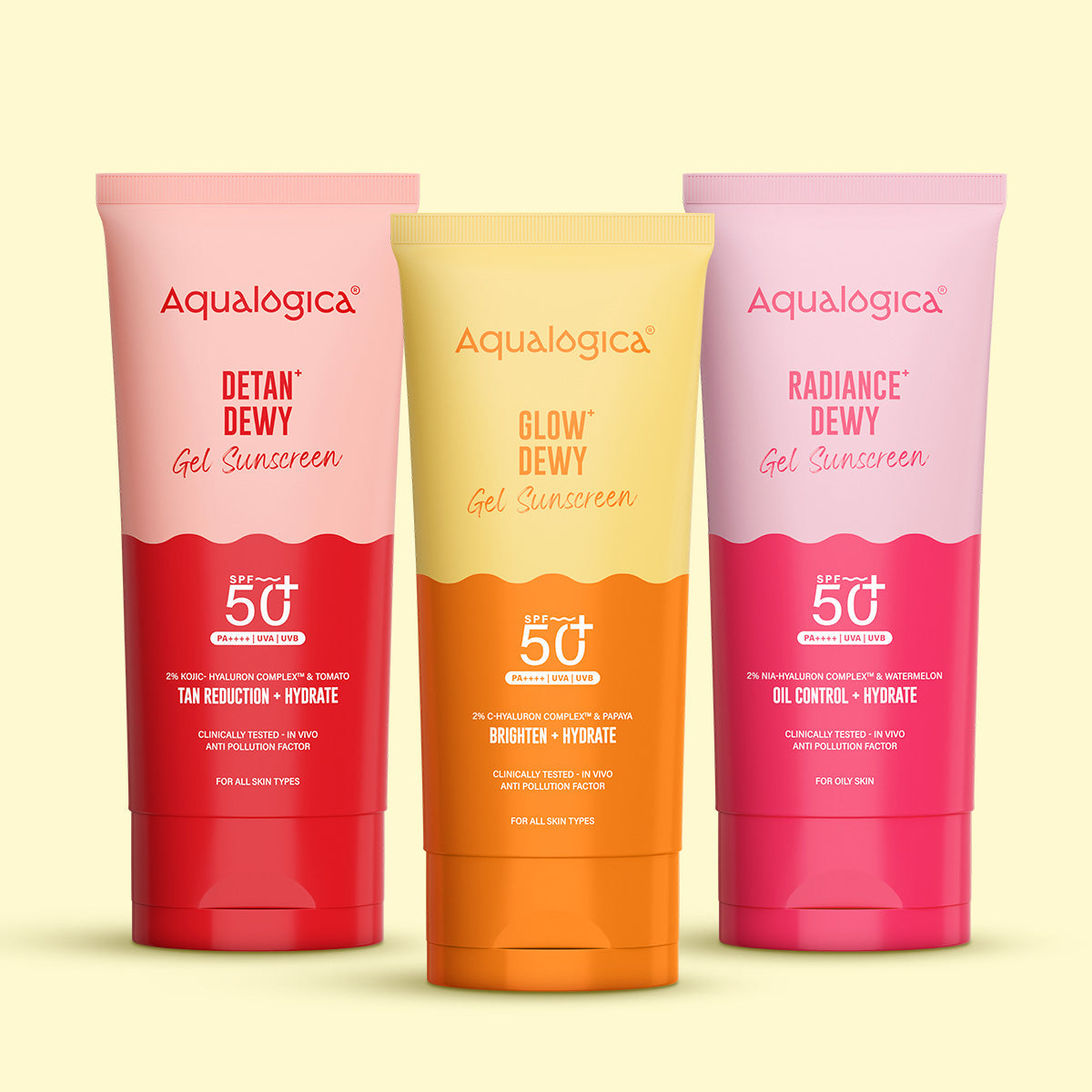 Aqualogica Dewy Sun Shields Kit