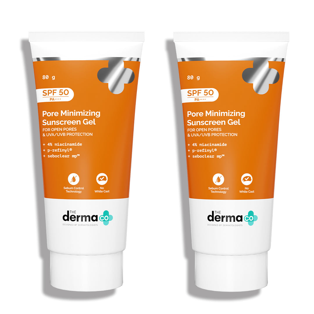 Derma Co Pore Minimizing Sunscreen Gel SPF 50 PA+++