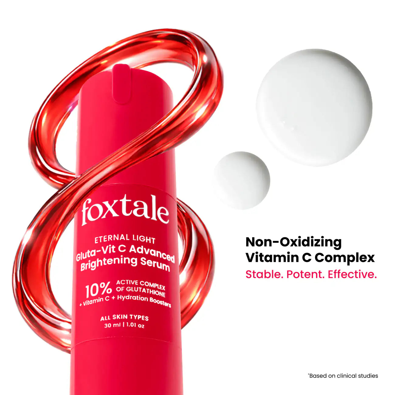 Foxtale 10% Vit C - Gluta Advanced Brightening Serum - 30ml