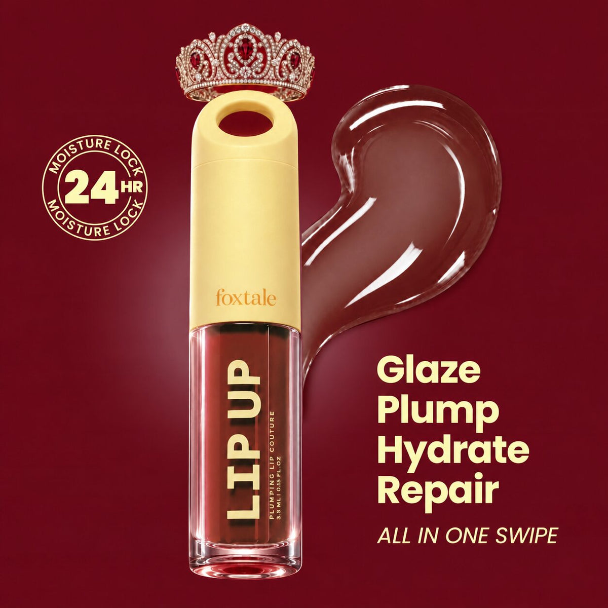 Foxtale Lip Up Plumping Lip Balm For Glazed Lips