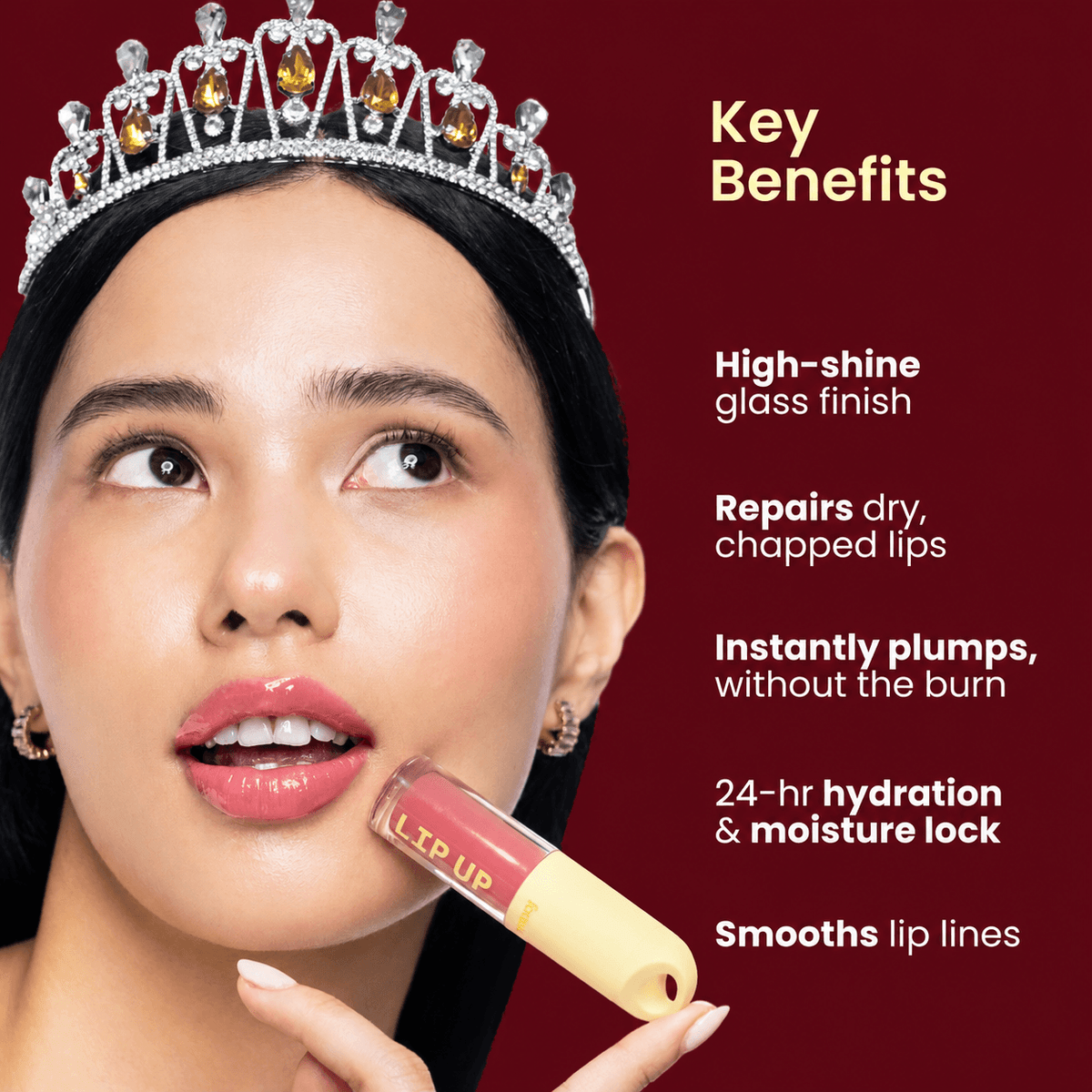 Foxtale Lip Up Plumping Lip Balm For Glazed Lips