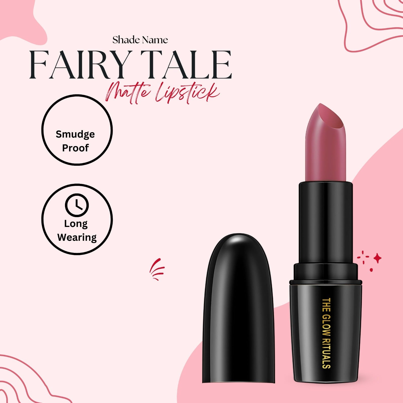 The glow rituals Fairy Tale Lipsticks - 4g