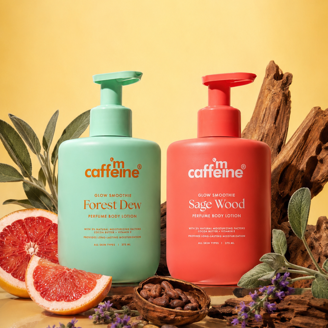 Mcaffeine Forest Dew Serum Perfume Body Lotion + Sage Wood Serum Perfume Body Lotion (combo)