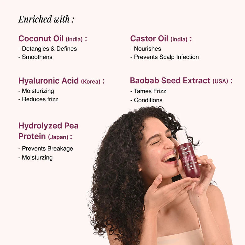 Bare Anatomy Curl Defining Kit - Shampoo Leave in Conditioner & Gel