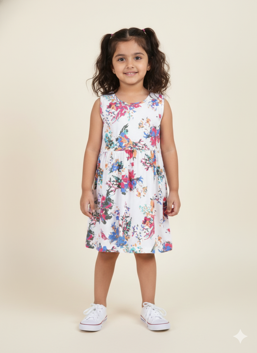 Urbanrac Multi Color Summer Dress
