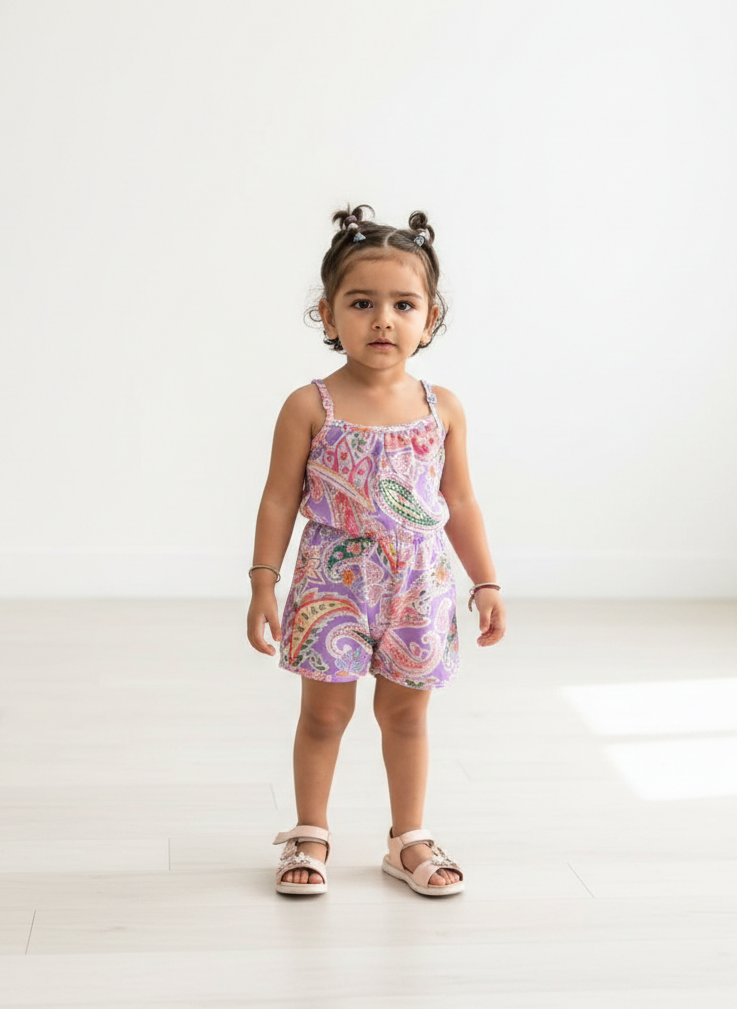 Urbanrac Jumpsuit Dress in Bright Pattern