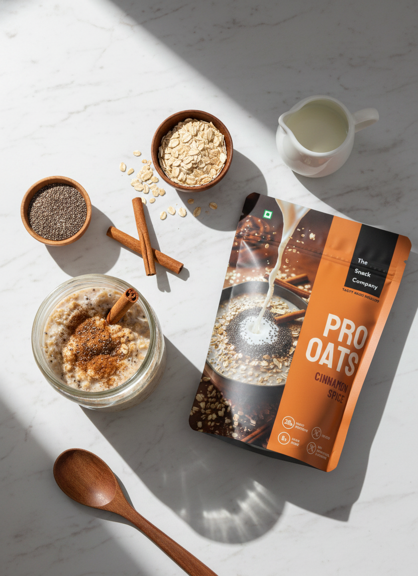 The Snack Company PRO OATS - Pack of 3 (60g)