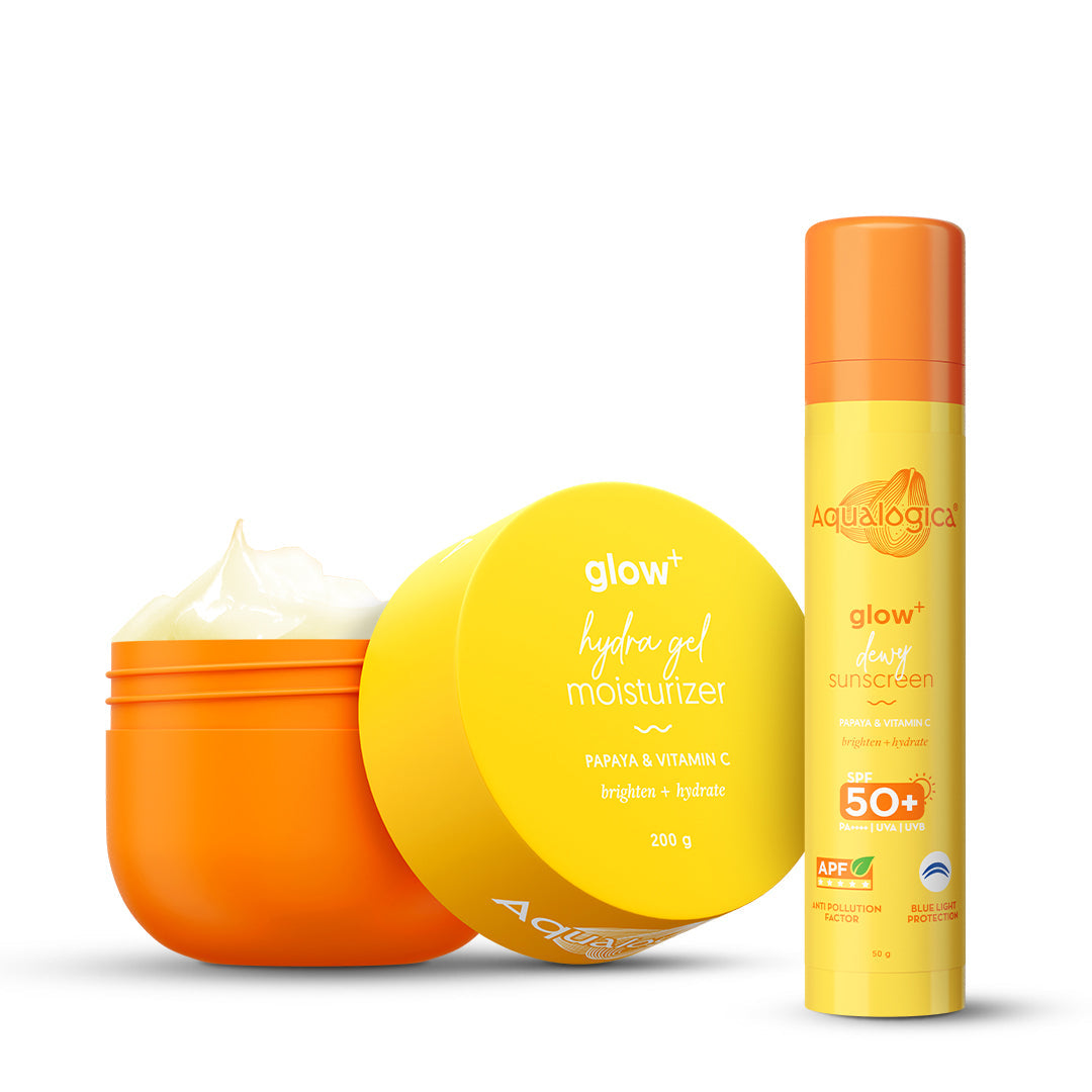Aqualogica Glow+ Sun Shield & Hydration Combo