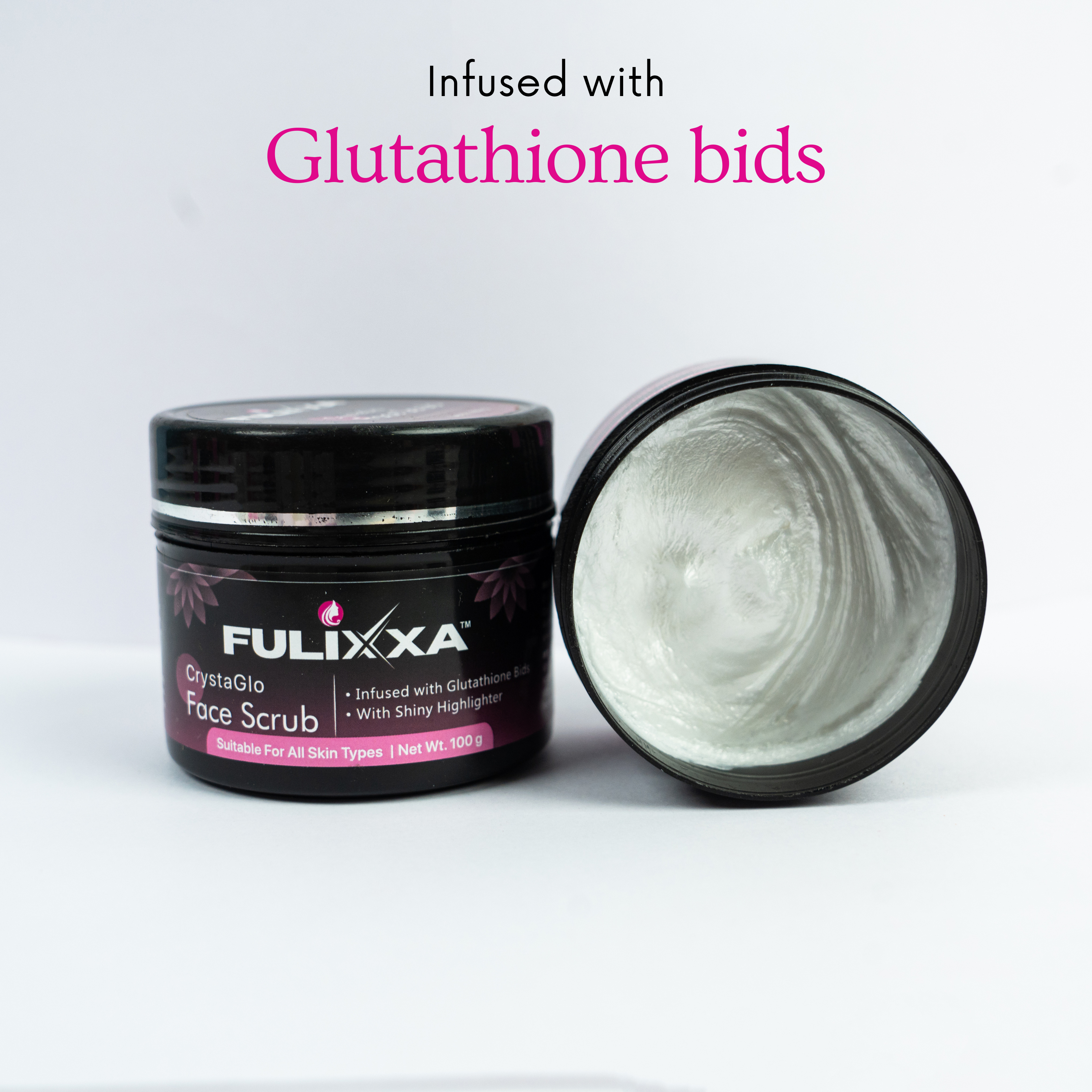 Fulixxa Crystaglo Diamond Face Scrub