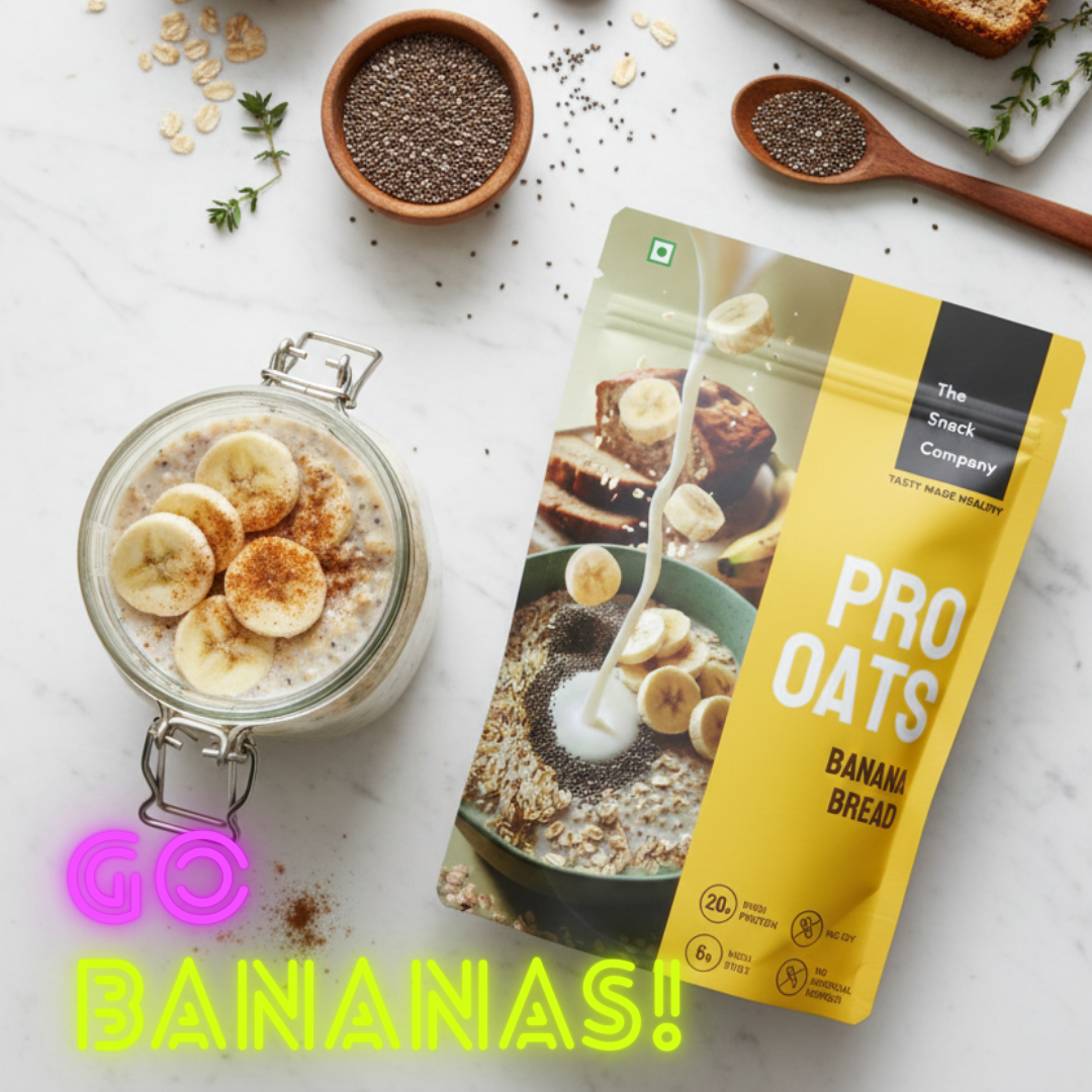 The Snack Company PRO OATS: Tropical Paradise Trio - Pack of 3 (60g)