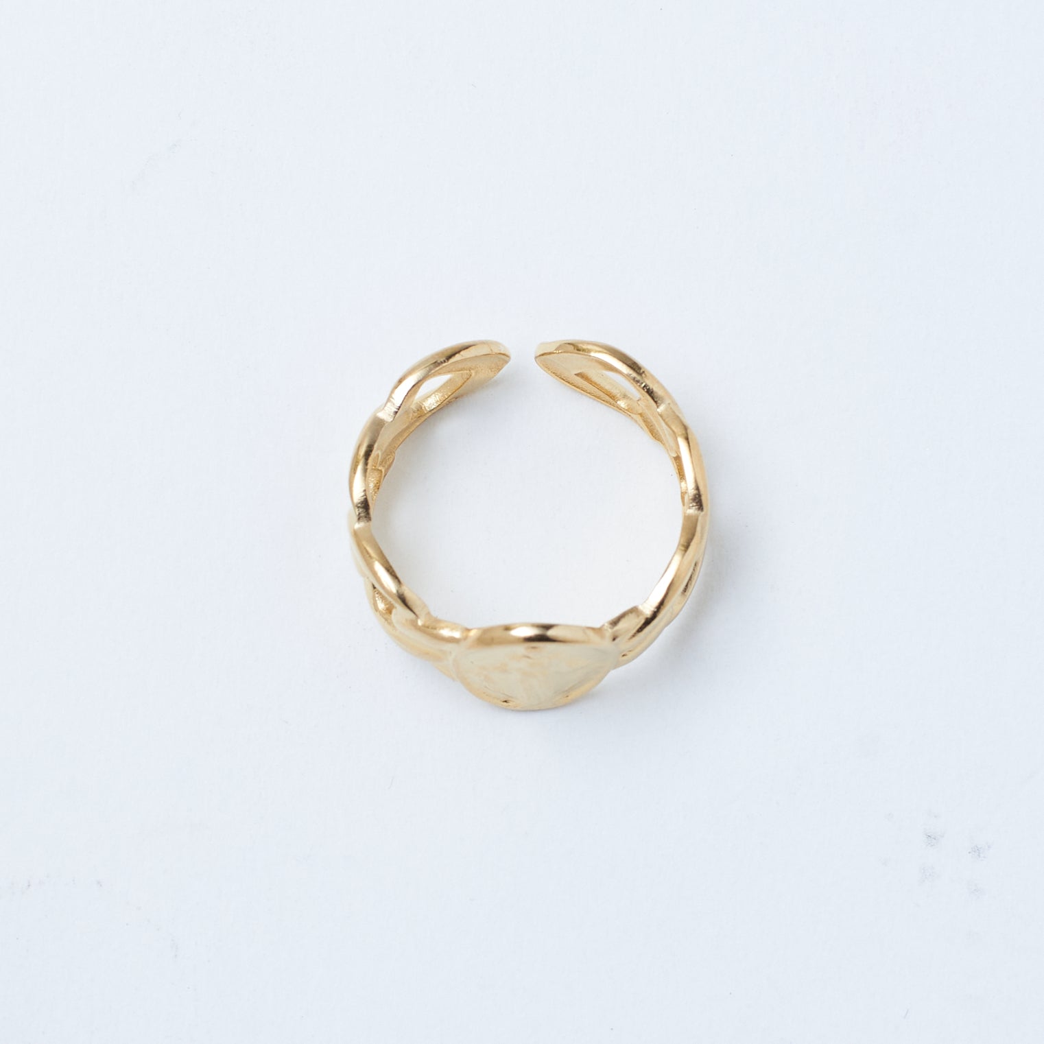 Salty Golden Colossus Ring