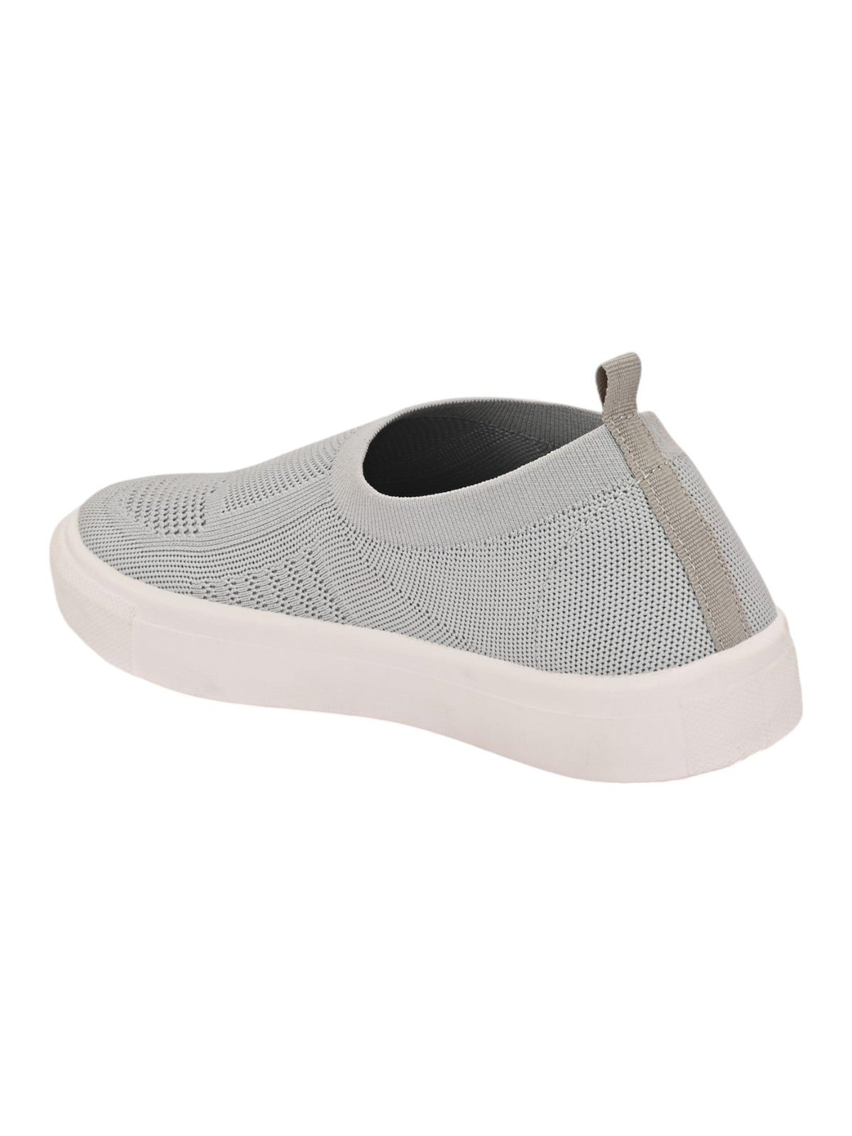 Hirolas Men's Casual Knitted Slip-On Sneaker - Light Grey