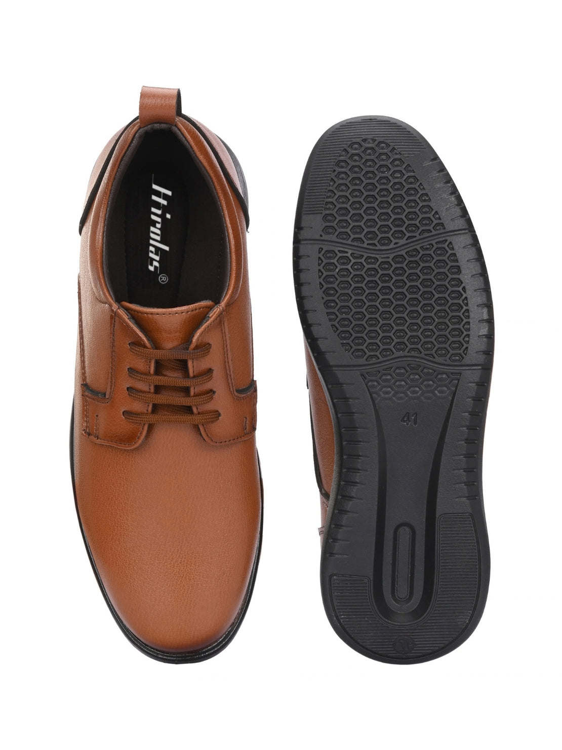 Hirolas Men's FeatherWalk Lace-up Light weight Derby Formal Shoe