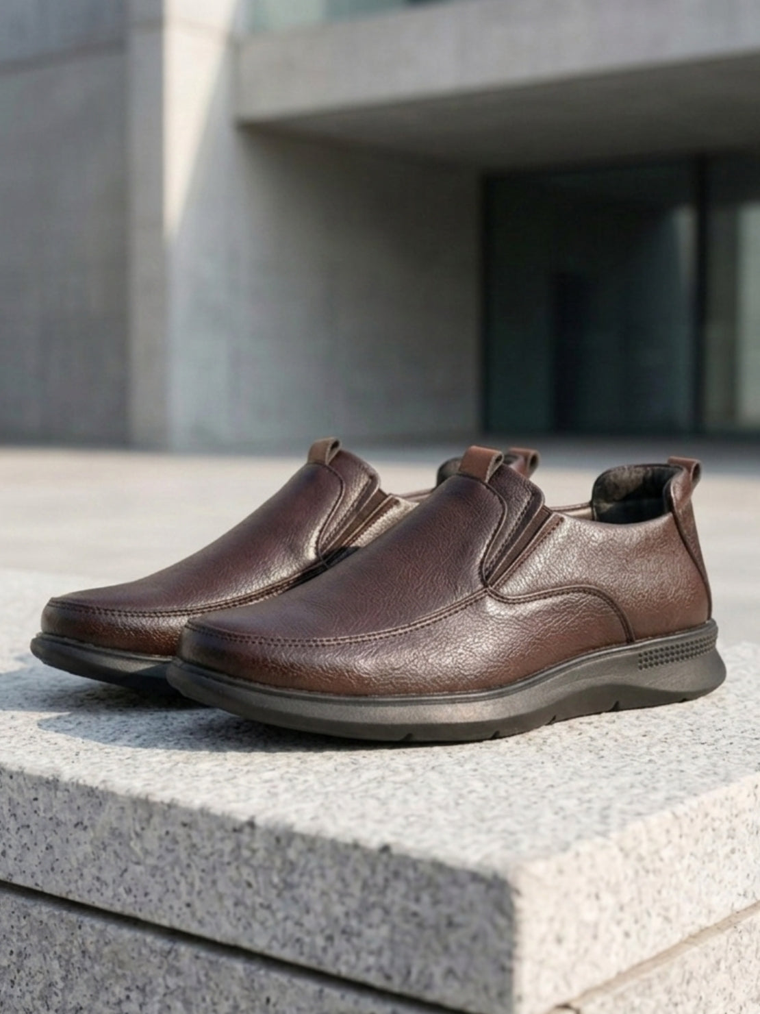 Hirolas Men's FeatherWalk Semi Formal Slip-on Shoes
