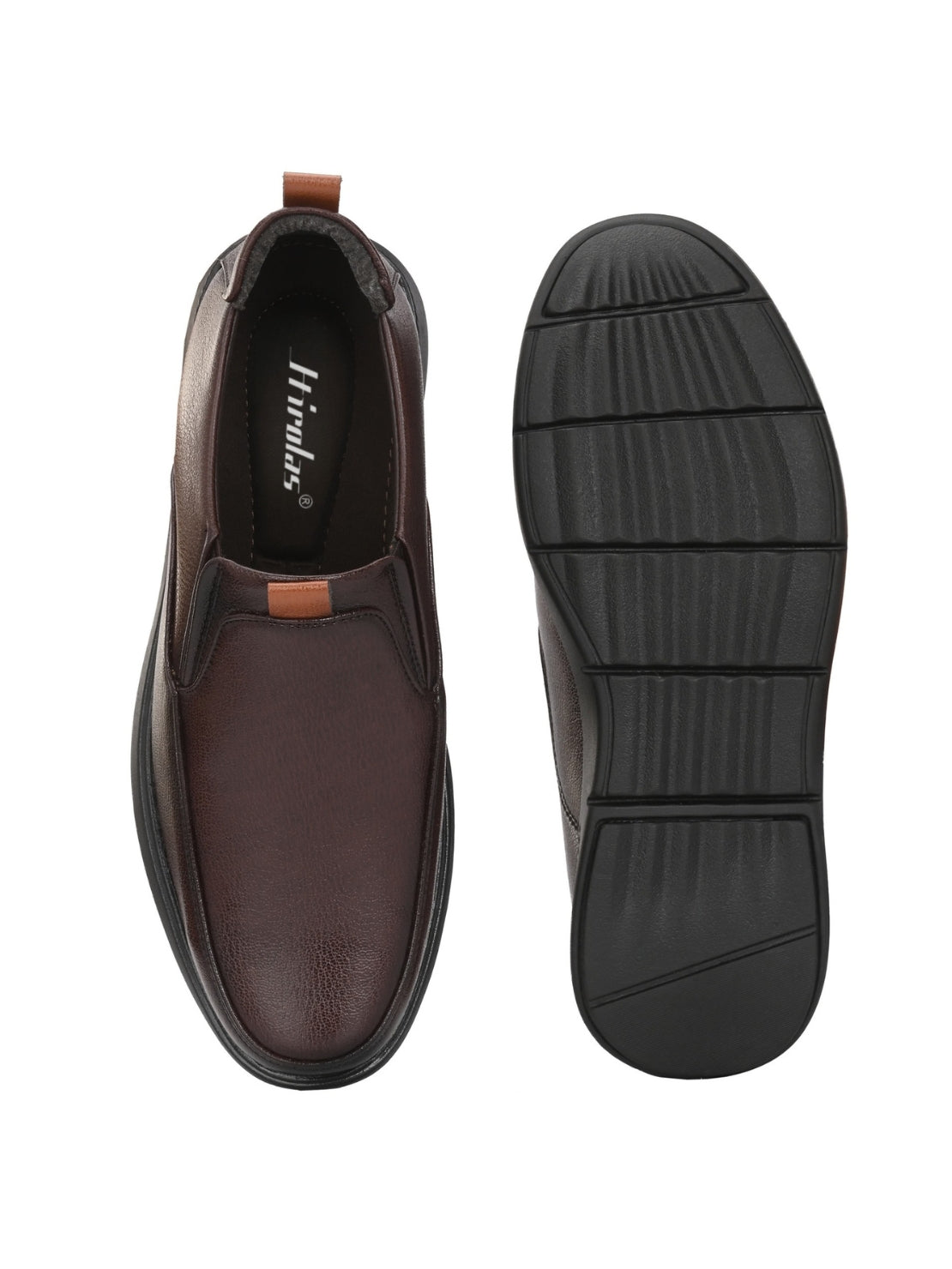 Hirolas Men's FeatherWalk Semi Formal Slip-on Shoes