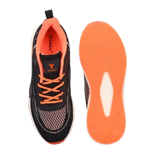 Hirolas Men's Cloudwalk Knitted Running Sport Shoes