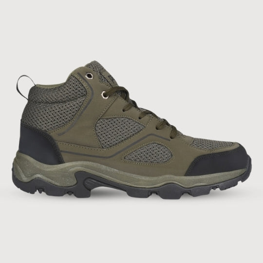 Hirolas Men's Outdoor Walking & Trekking Ankle Shoes - Olive