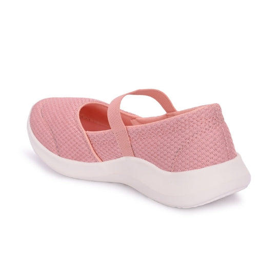 Hirolas Women Walking Sports Shoes Without Laces Ballerina Flats