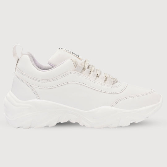 Hirolas Lightweight Chunky Sports Shoes for women - White