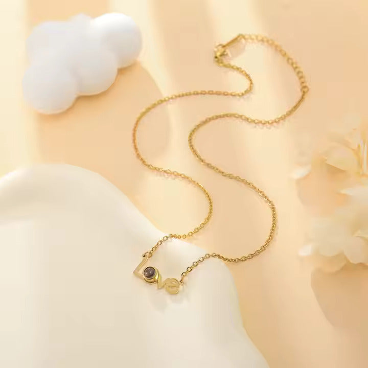 Salty Love Story Charm Necklace