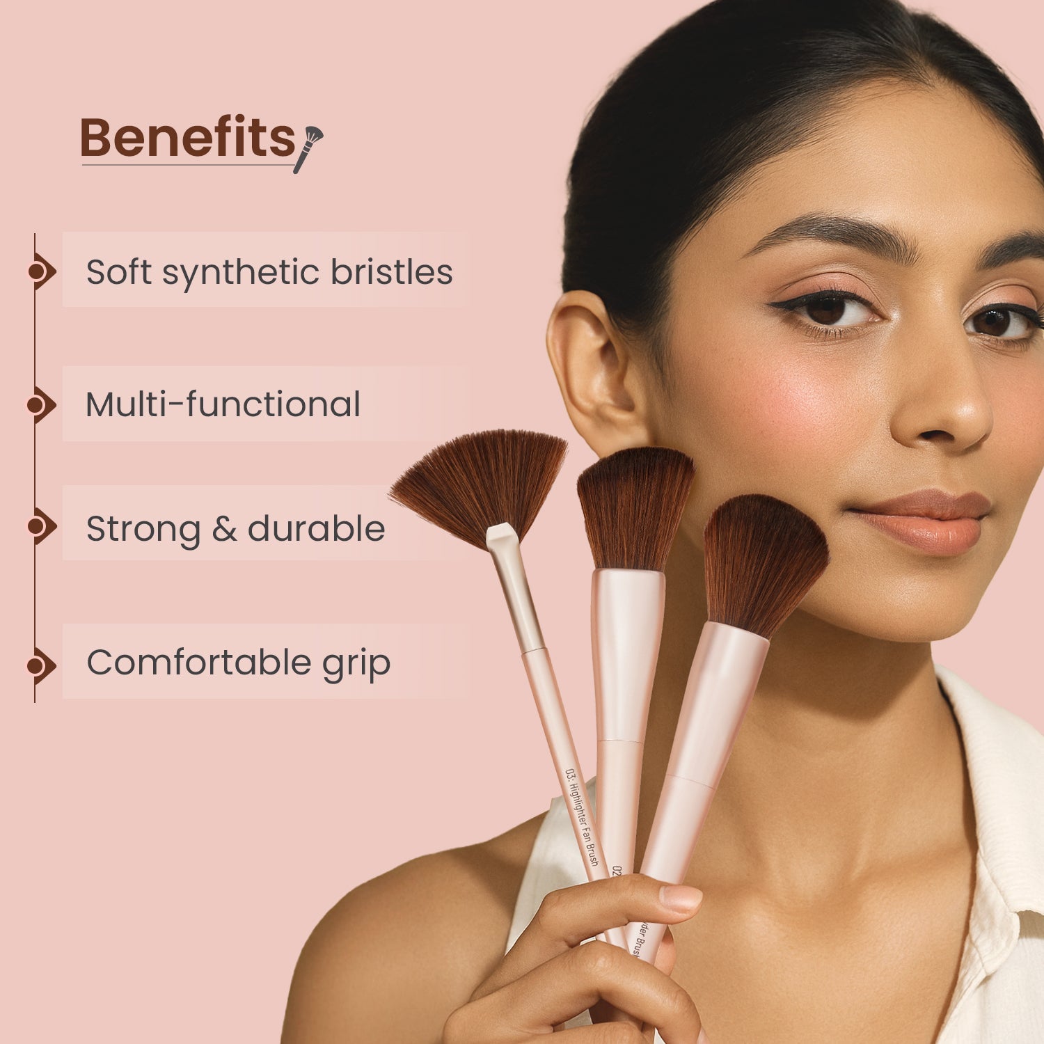 Swiss Beauty Heartistry Brush Set