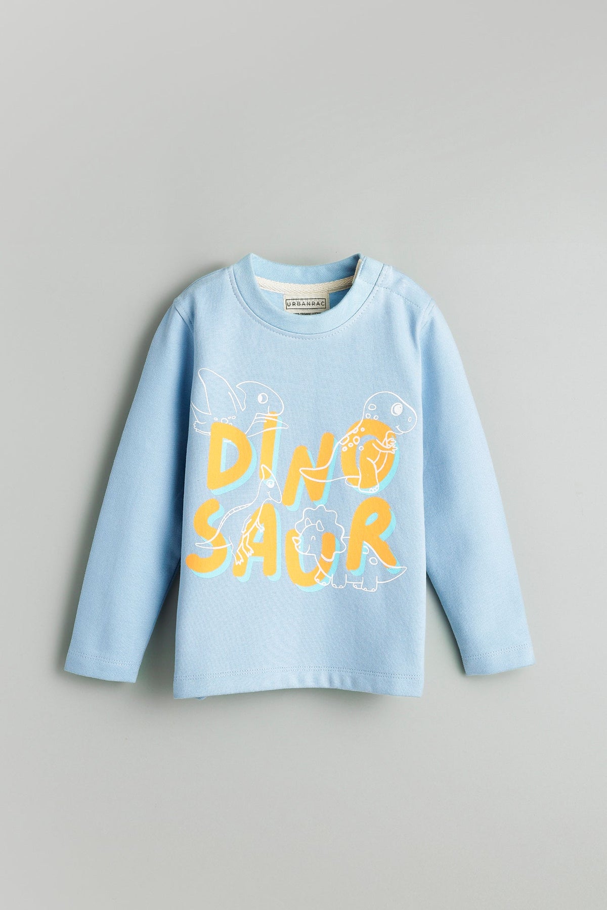 Urbanrac GOTS Certified Organic Cotton Sweatshirt - Dino - Kids