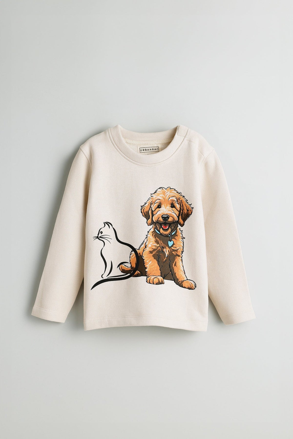Urbanrac GOTS Certified Organic Cotton Sweatshirt - Dog & Cat - Kids