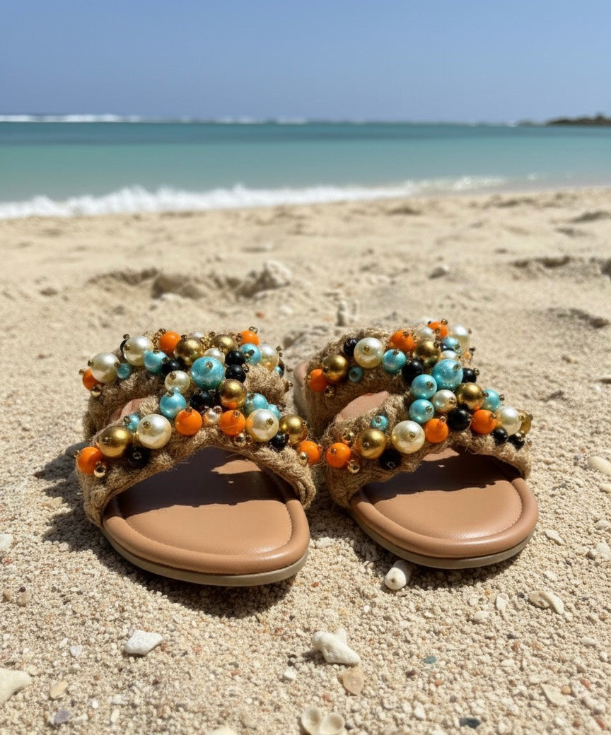 Sandal Stories Viral Holiday Sliders – Beachy Luxe Meets Boho Chic!