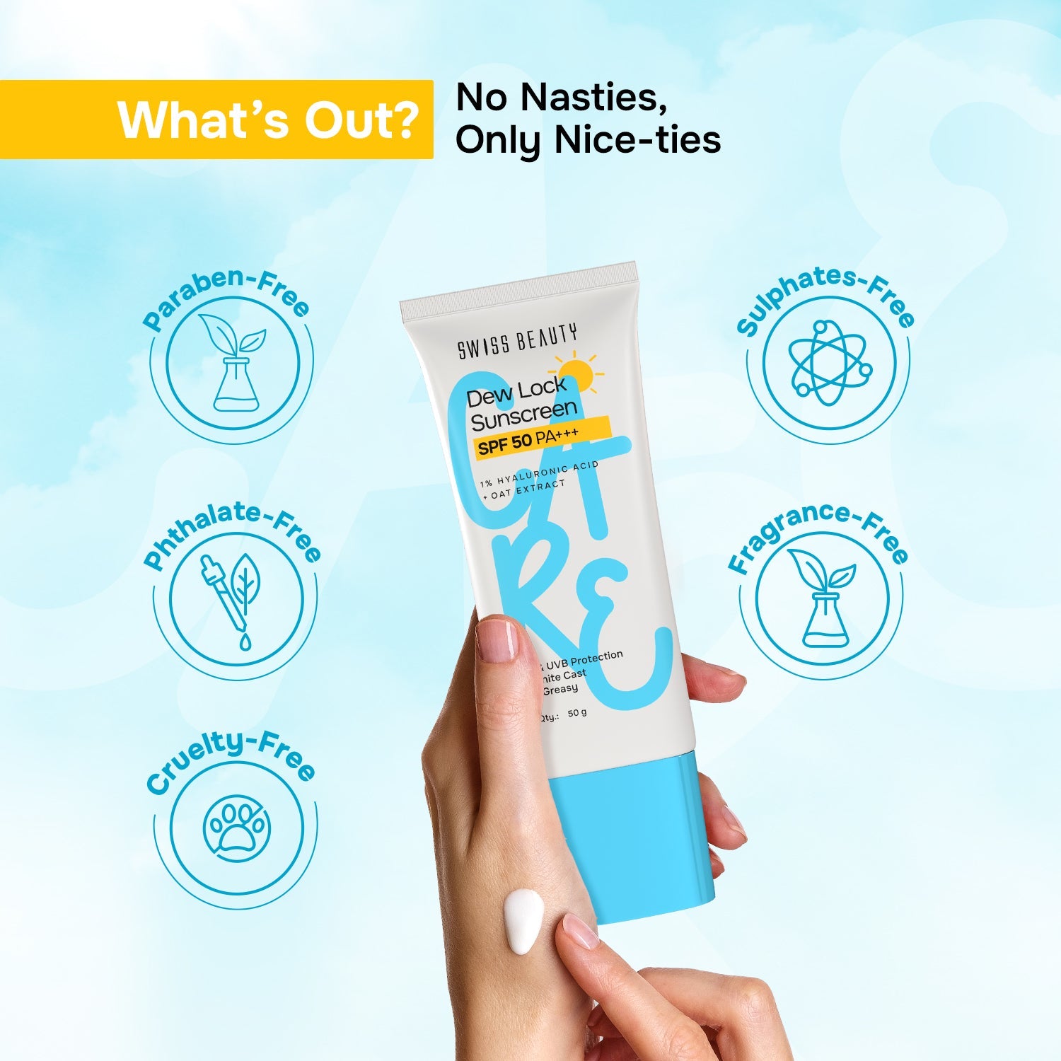 Swiss Beauty Care Dew Lock Sunscreen