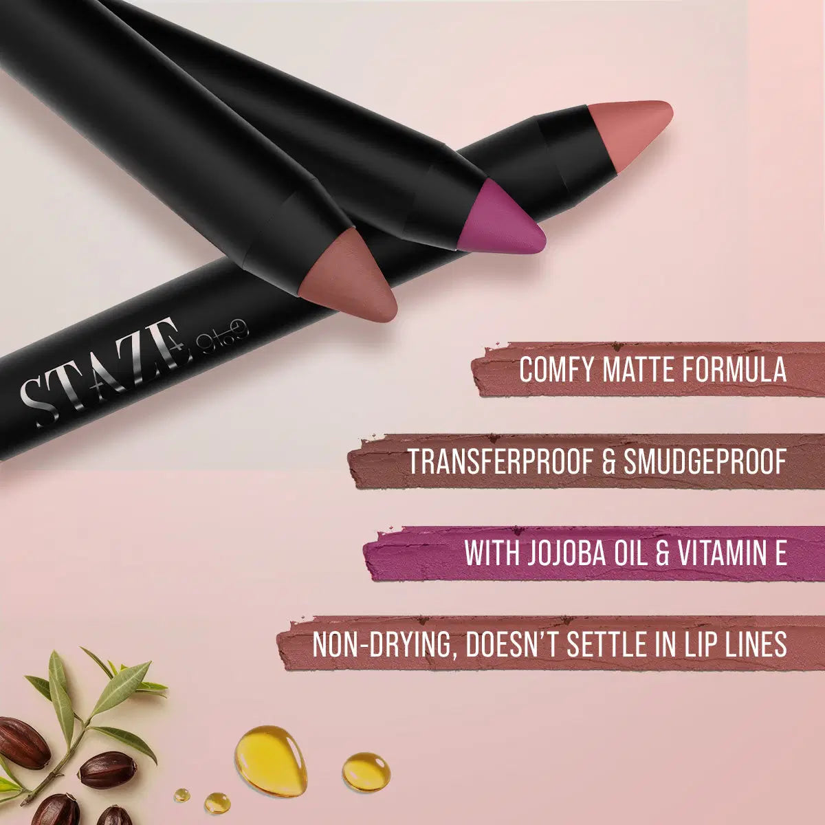 Staze The Signature Lip Crayons