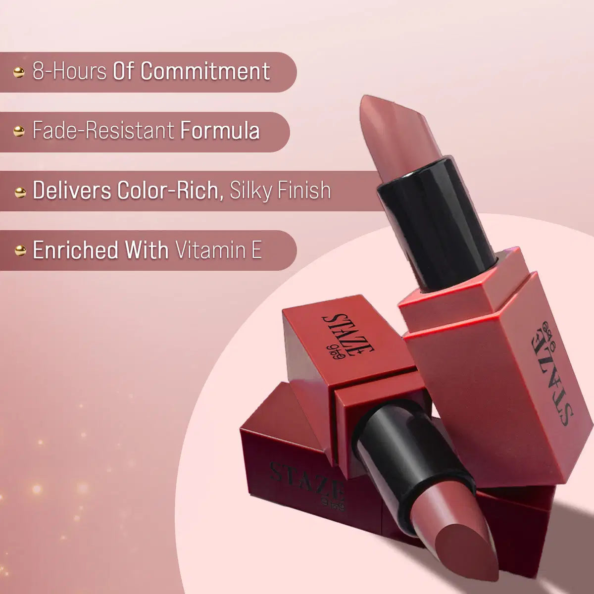 Staze Moments of Love - Creamy Matte Lipstick Gift Set