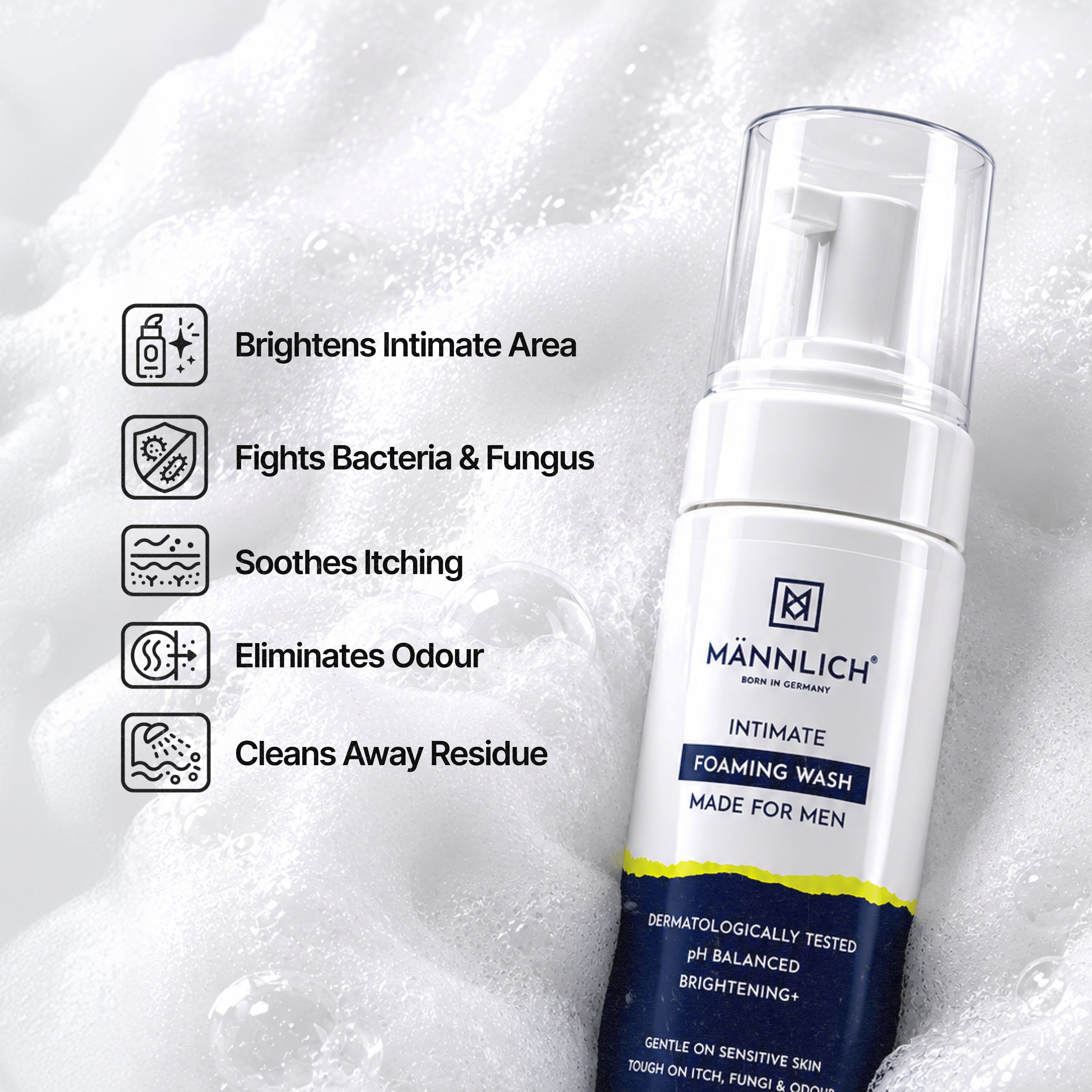 Mannlich Intimate Hair Removal Cream & Anti Chafing Cream