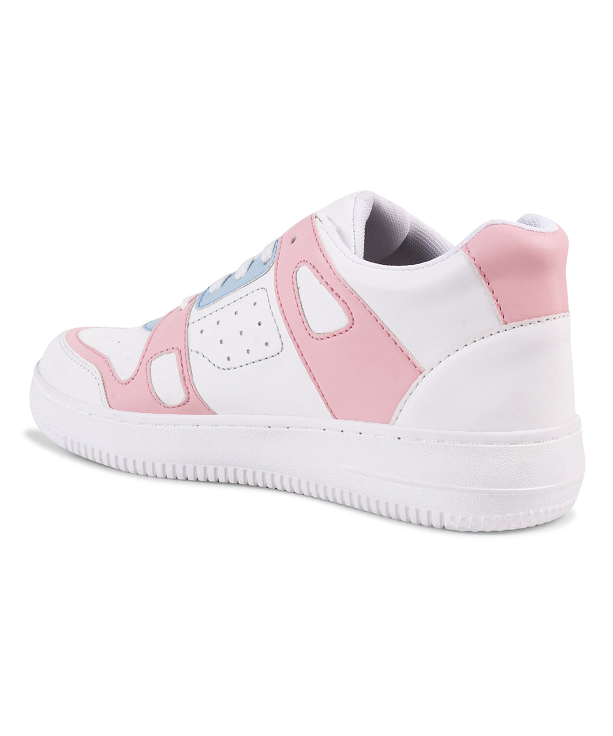 JM Looks Sneakers with Dual-Tone Pastel Panels & Cushioned Sole