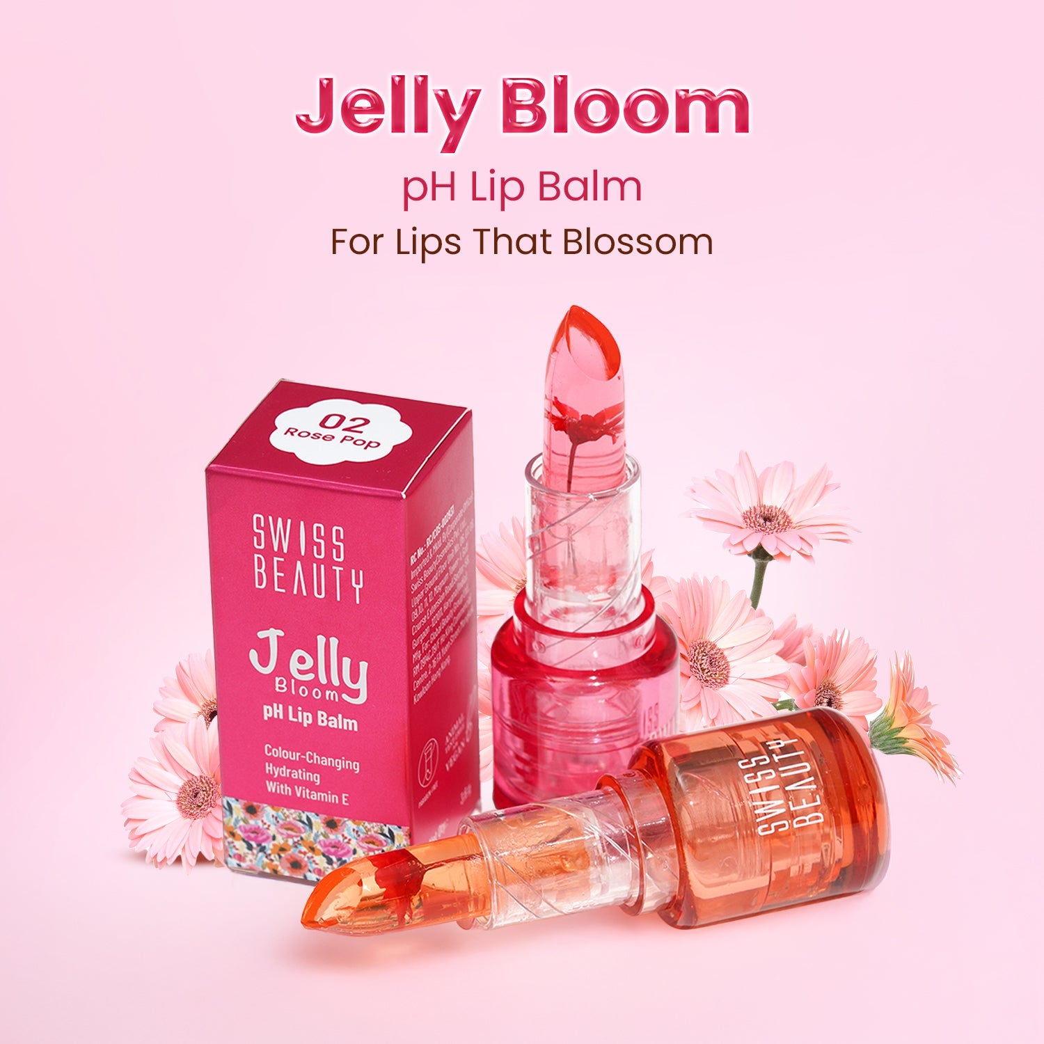 Swiss Beauty Jelly Bloom pH Lip Balm