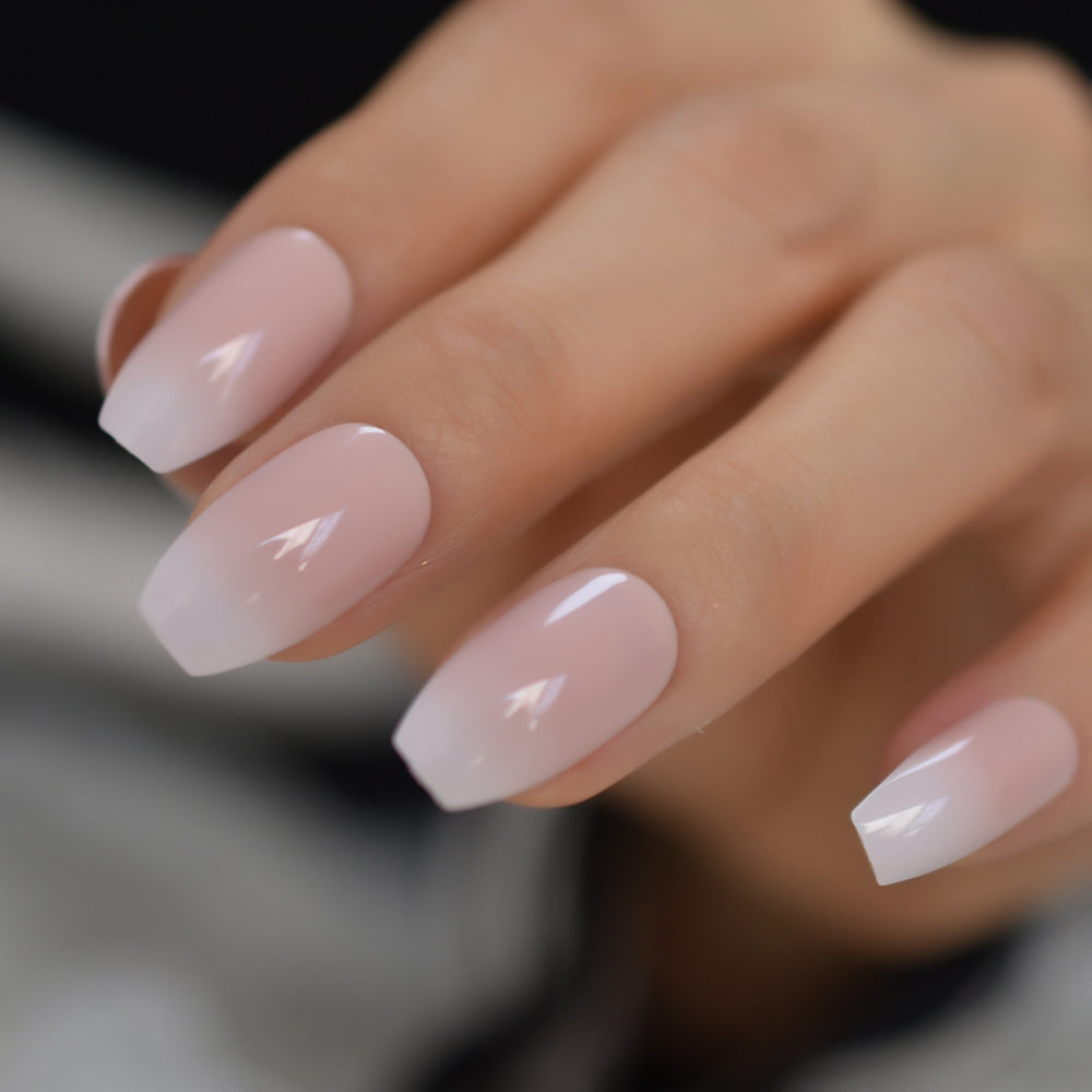 Gush Beauty Crème De Nude Press-On Nails - Long Coffin