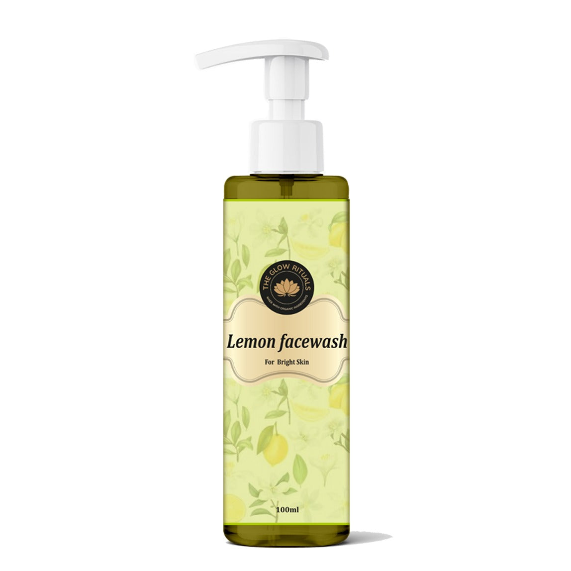 The glow rituals Lemon Face Wash - 100ml