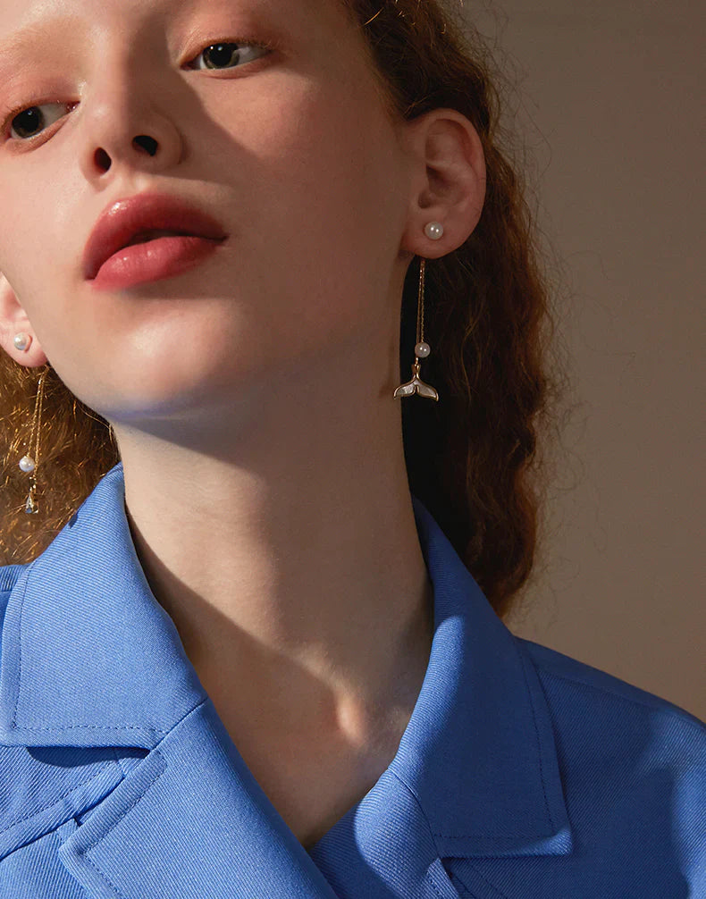 Salty Love spell Pearl Earrings