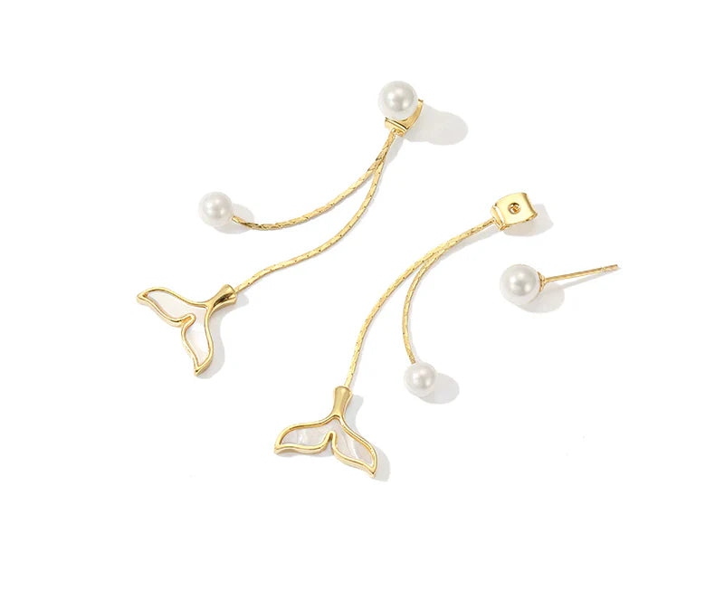 Salty Love spell Pearl Earrings