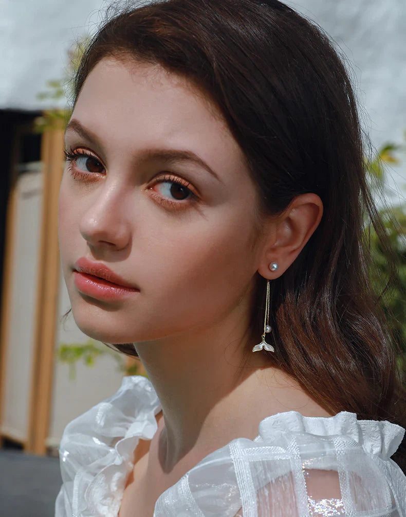 Salty Love spell Pearl Earrings