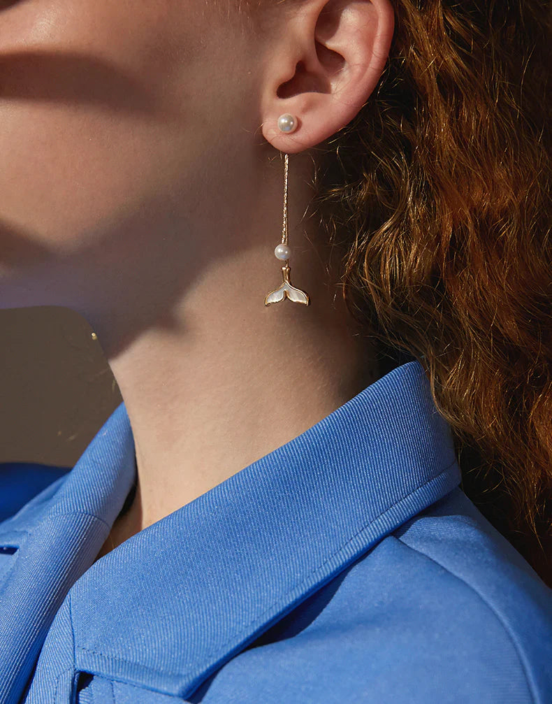 Salty Love spell Pearl Earrings