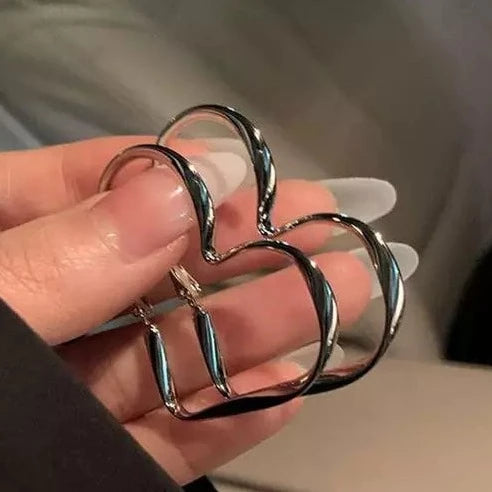 Salty Lovelit Silver Hoops