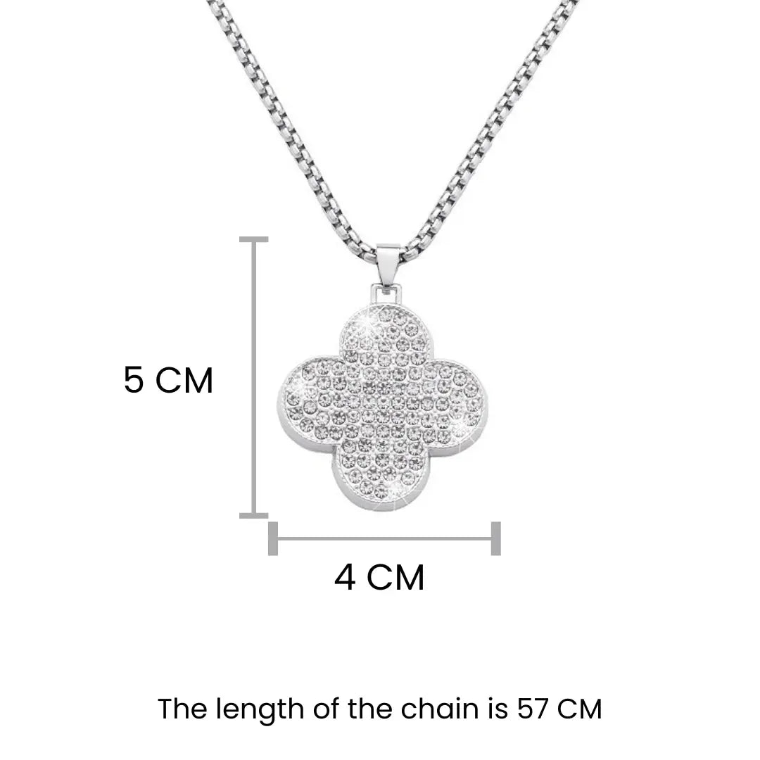 Salty Lucky Bloom Silver Chain
