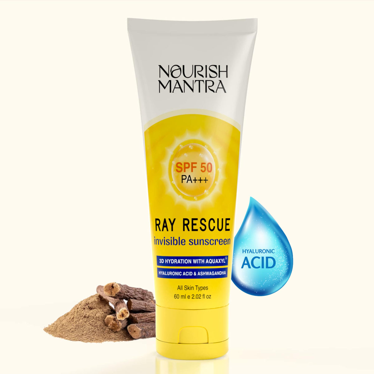 Nourish Mantra Ray Rescue Invisible Sunscreen SPF 50