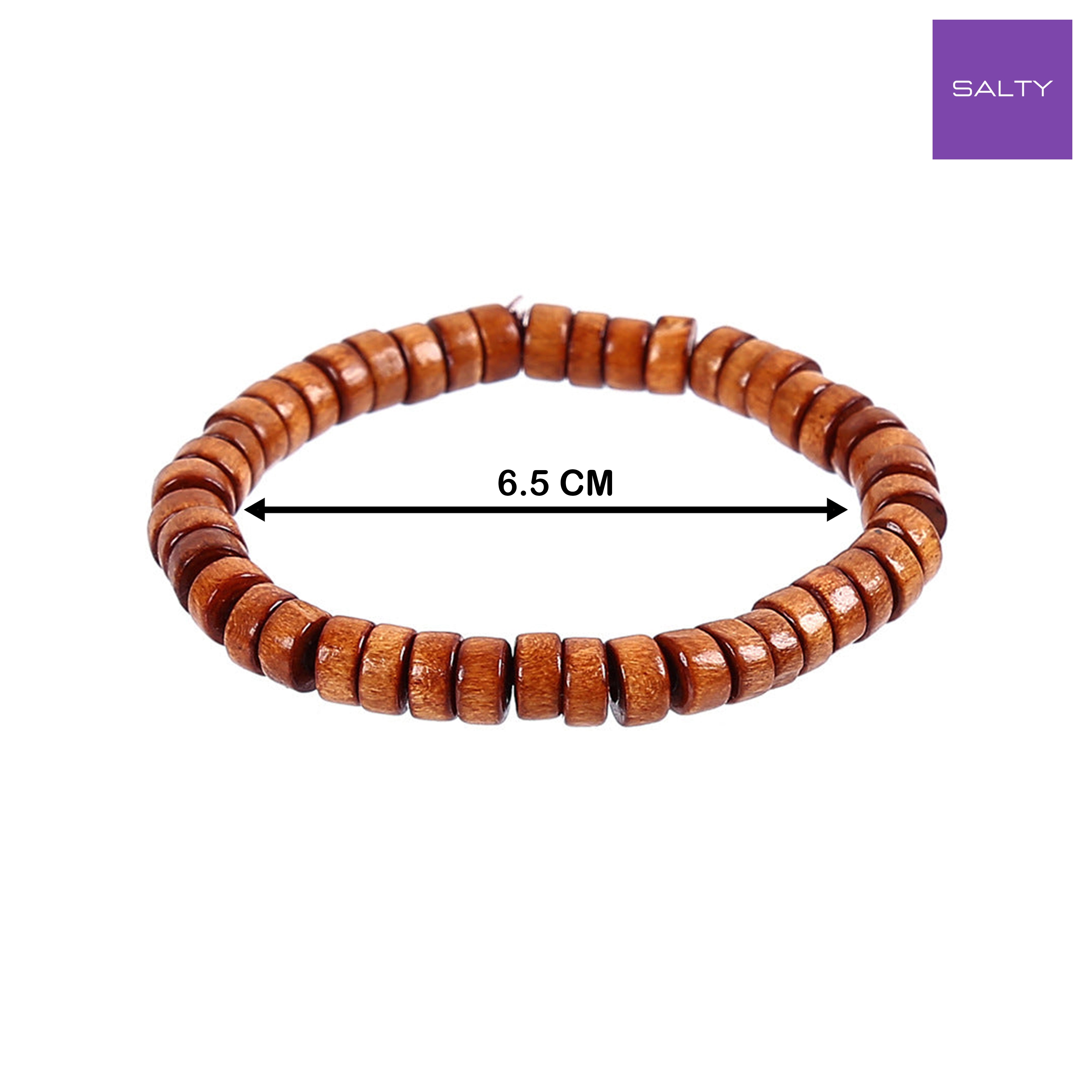 Salty June Birthstone Beaded Band