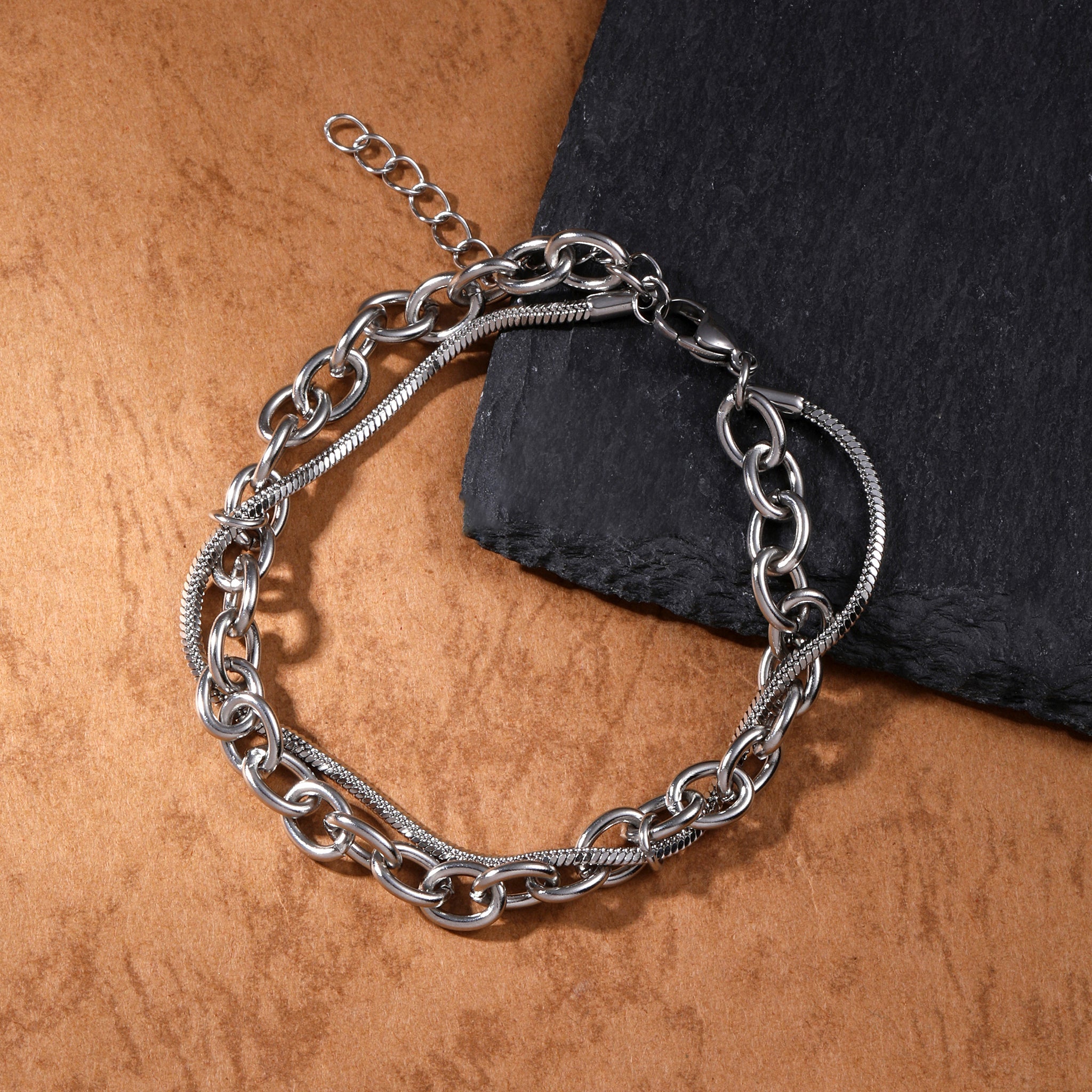 Salty Serpent Orbit Duo Bracelet
