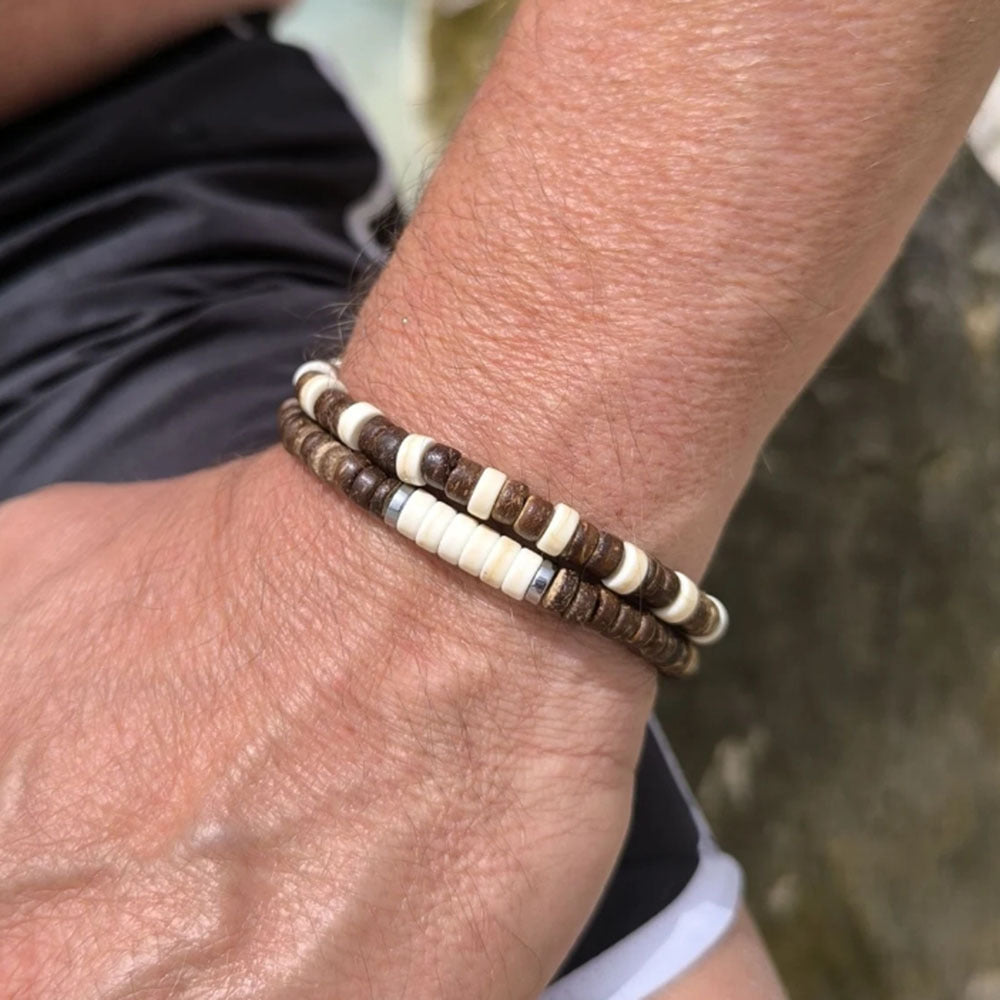 Salty Tide Beaded Sienna Bracelet